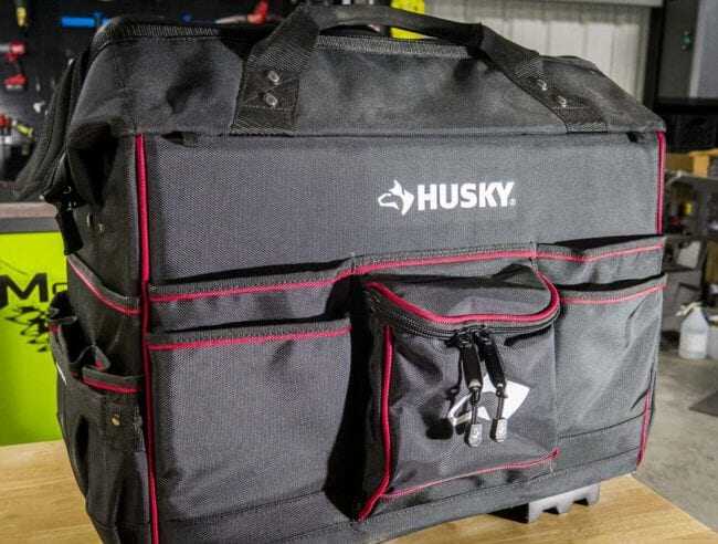 Husky 22 Inch Rolling Tote Pro Review Tool Bag Shop Tool Reviews