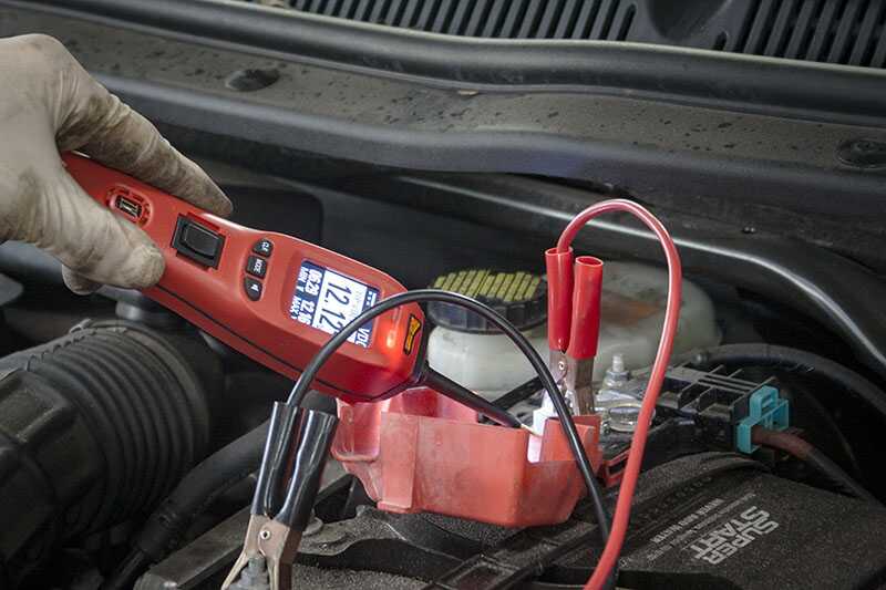 Power Probe 4 Automotive Circuit Tester Red Diagnostic & Electronic Testers  12-24V : : DIY & Tools