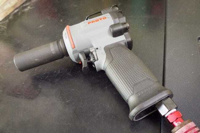 Air impact wrench socket set power pneumatic compress mechanic