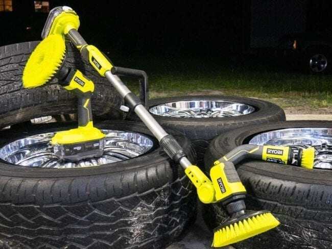 NEW Ryobi Power Scrubbers Cordless Cleaning Solutions Video - STR